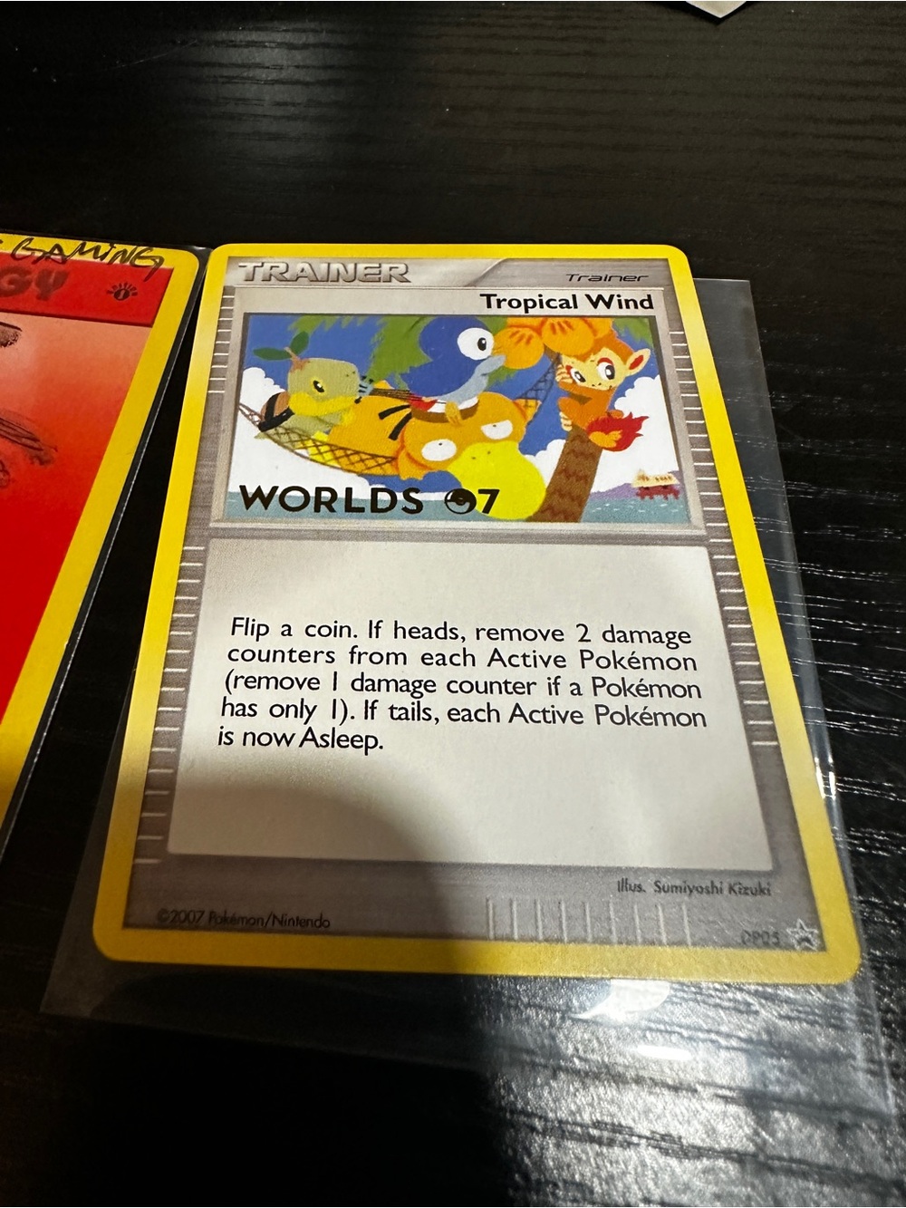 Pokémon Trainer Card - Psyduck Tropical Wind